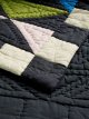 Triangles Patchwork Bedspread