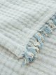 Stitch Bedspread,Blue